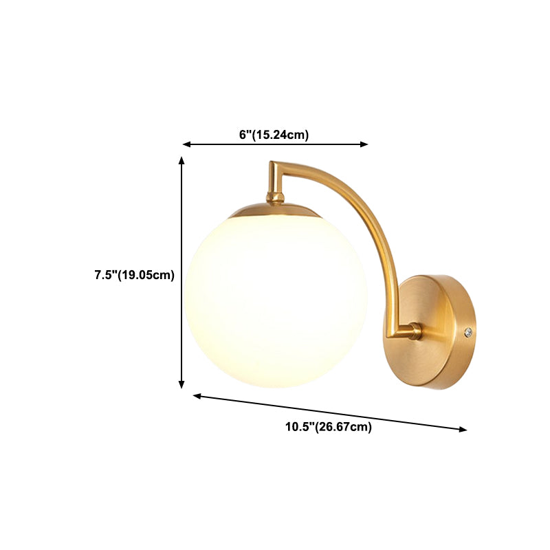Wall Mounted Lighting Minimalist Global Glass Wall Sconce Lighting
