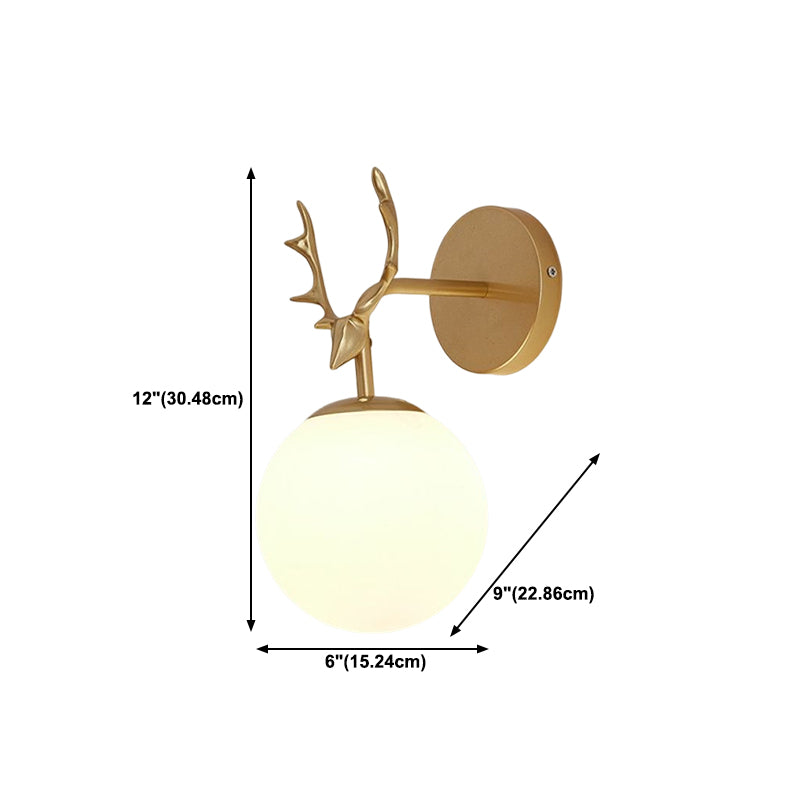 Wall Mounted Lighting Minimalist Global Glass Wall Sconce Lighting