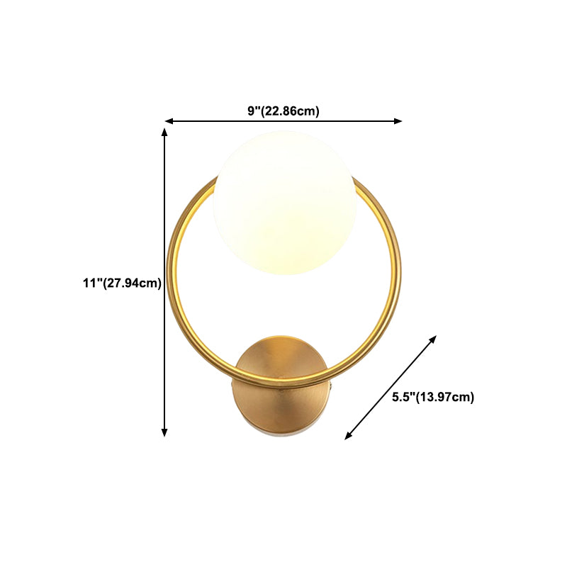 Wall Mounted Lighting Minimalist Global Glass Wall Sconce Lighting