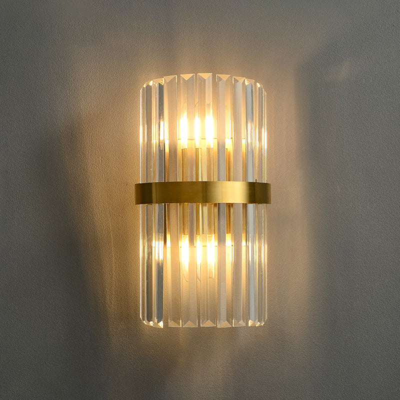 Crystal Wall Mounted Lighting Modern Style Sconce Light Fixture