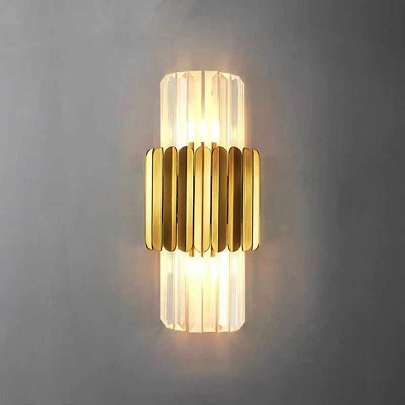 Crystal Wall Mounted Lighting Modern Style Sconce Light Fixture
