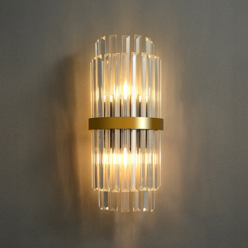 Crystal Wall Mounted Lighting Modern Style Sconce Light Fixture