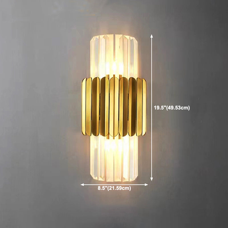 Crystal Wall Mounted Lighting Modern Style Sconce Light Fixture