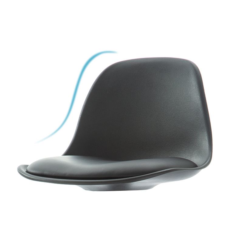 Scandinavian Adjustable Height Bar Stool Faux Leather Bar Stool for Bristol