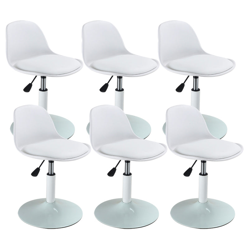 Scandinavian Adjustable Height Bar Stool Faux Leather Bar Stool for Bristol