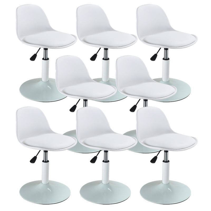 Scandinavian Adjustable Height Bar Stool Faux Leather Bar Stool for Bristol