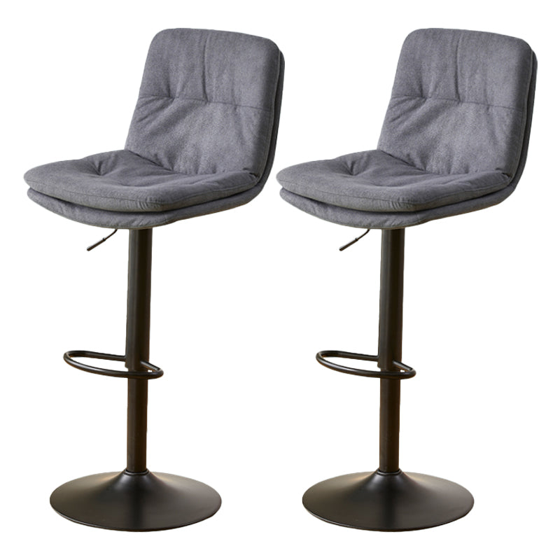 Bucket Adjustable Height Dining Stool Industrial Indoor Counter-height Stool with Swivel