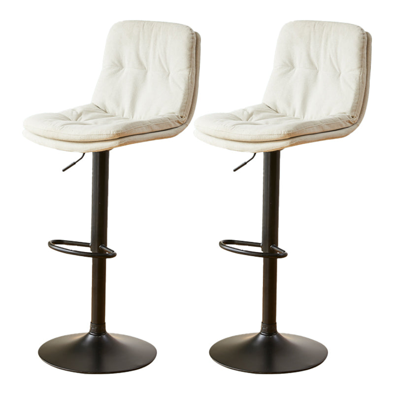 Bucket Adjustable Height Dining Stool Industrial Indoor Counter-height Stool with Swivel