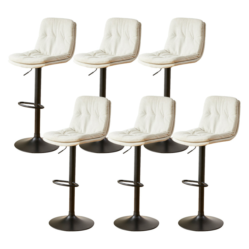 Bucket Adjustable Height Dining Stool Industrial Indoor Counter-height Stool with Swivel