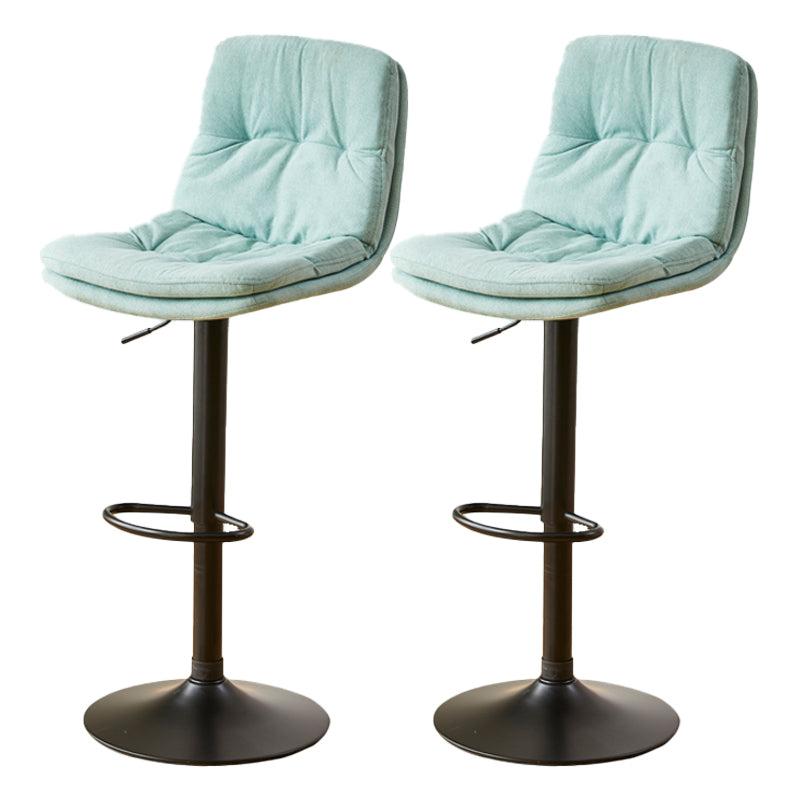 Bucket Adjustable Height Dining Stool Industrial Indoor Counter-height Stool with Swivel