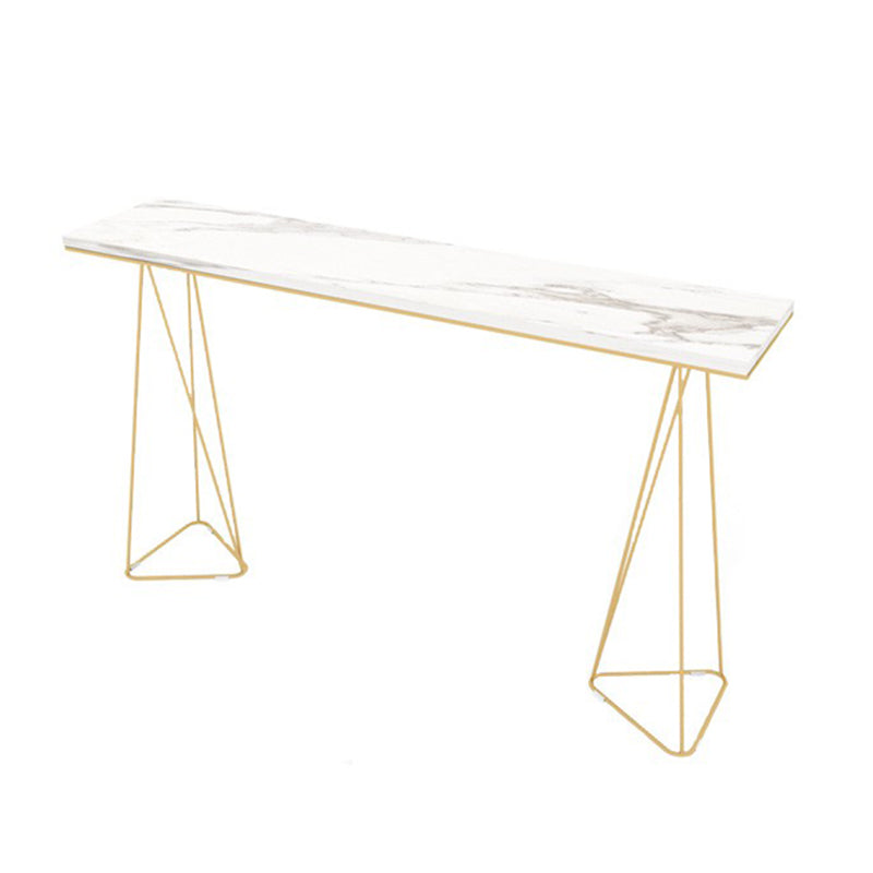 Double Pedestal Counter Set 1/2/3 Pieces Glam Rectangle Bar Pub Table Set