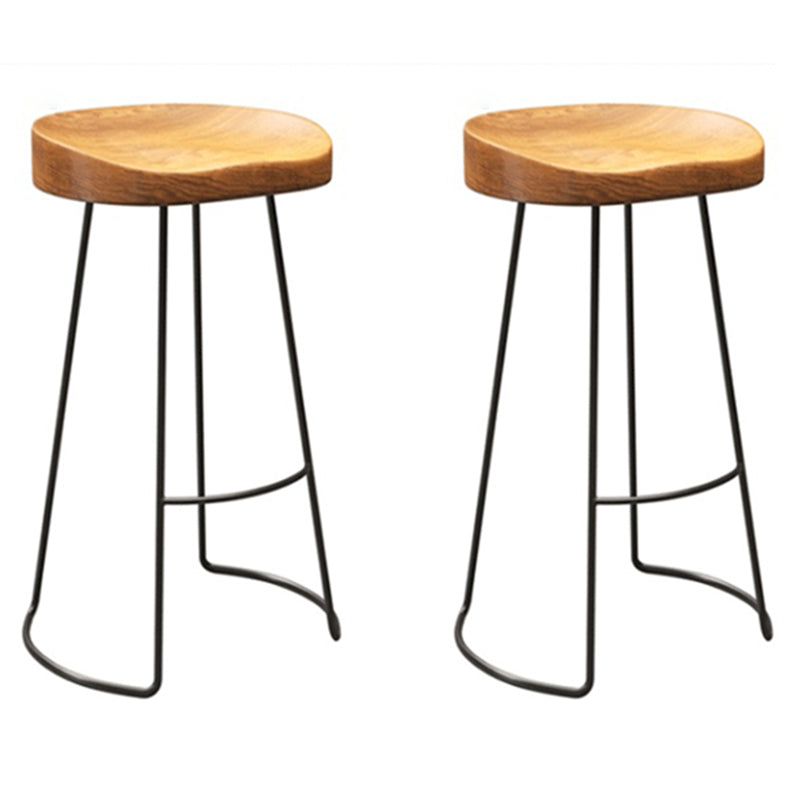 Rectangle Solid Wood Bar Table Set Industrial 1/2/5 Pieces Counter Table with High Stools
