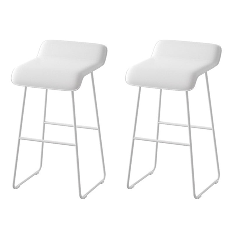 Modern Counter Height Set 1/2/3 Pcs Sintered Stone Dining Bar Table with Low Back Stool