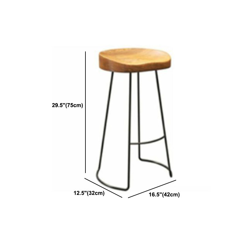 Industrial Rectangle Solid Wood Bar Table Set 1/2/3/4/5/7 Pieces Counter Table with Stools