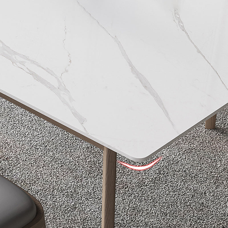 Modern Style Solid Wood Dining Set 1/4/5/7 Pieces Dining Set for Dining Areas