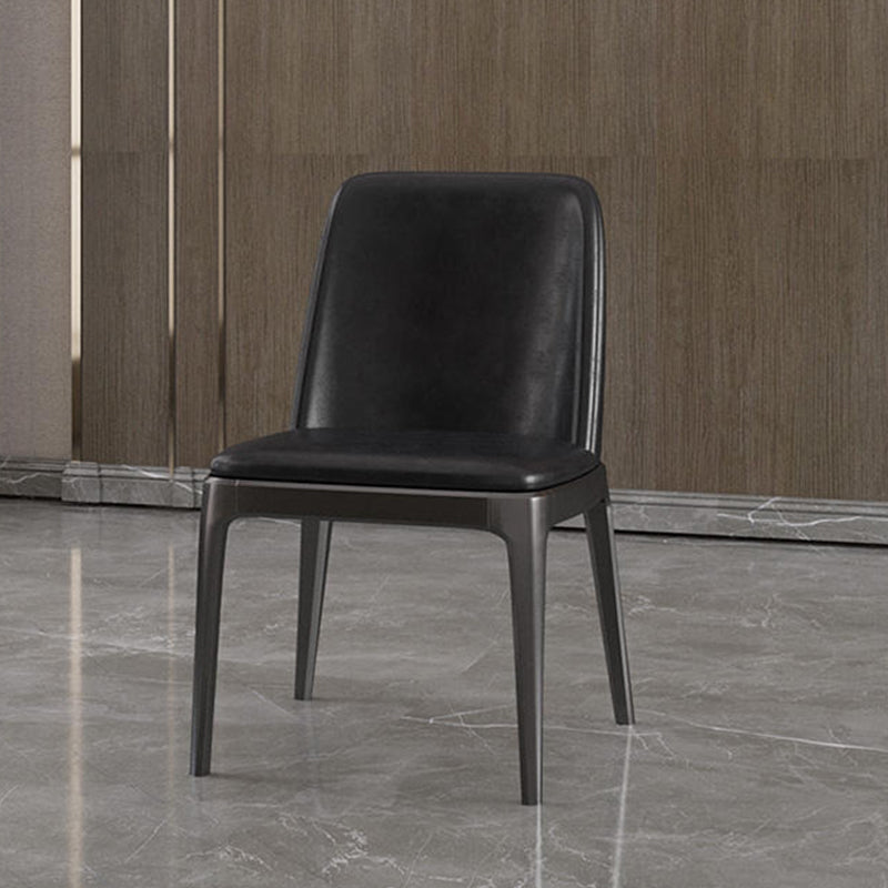 Designer 1/4/5/7 Pieces Dining Set Rectangular Double Pedestal Dinette Set with Stone Top