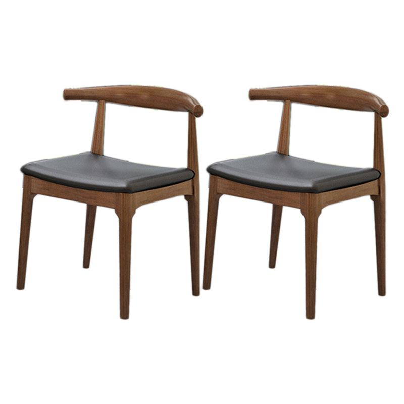 Industrial 1/2/5 Pieces Dining Set Rectangle Natural Trestle Dinette Set with Black Base