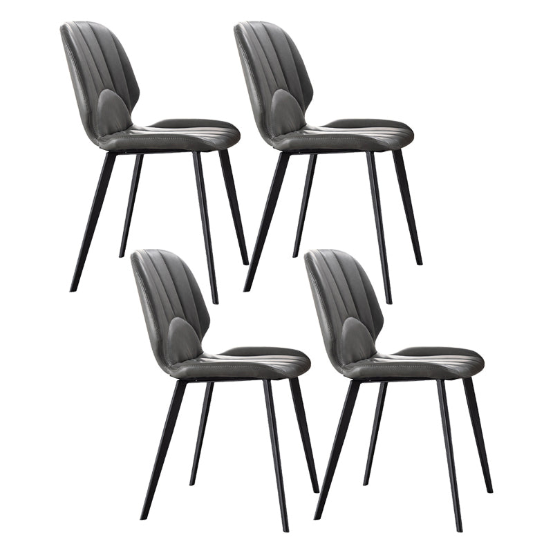 Modern Style Black Sintered Stone Dining Table Set Rectangle 1/4/5 Pieces Dining Set