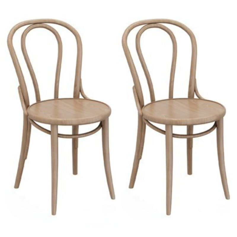 Modern 1/2/5/6/7 Pieces Dining Set Solid Wood Legs Dining Furniture Items in Natural