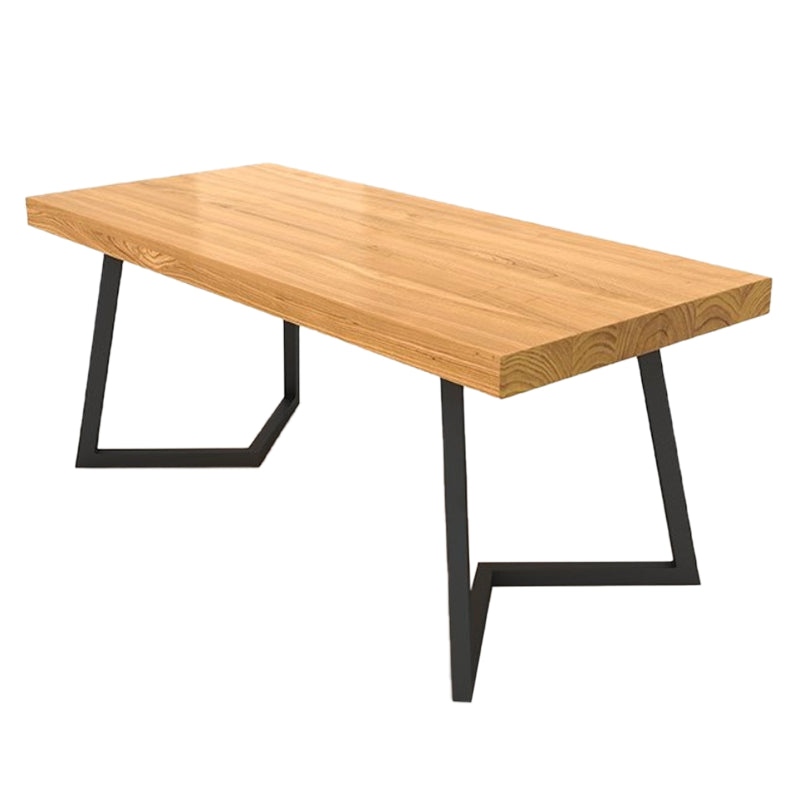 Rectangle 1/2/5/6/7 Pieces Dining Set Modern Double Pedestal Dinette Set