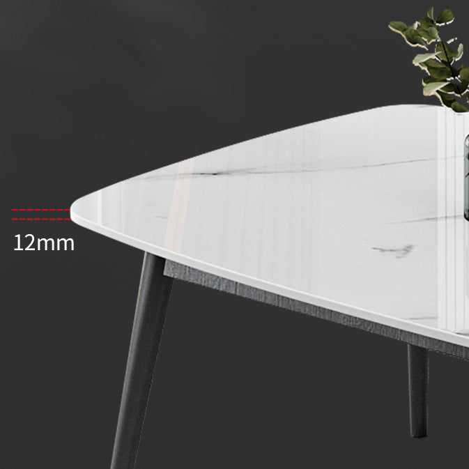 Sintered Stone Dining Table Industrial Dining Room Table for Kitchen