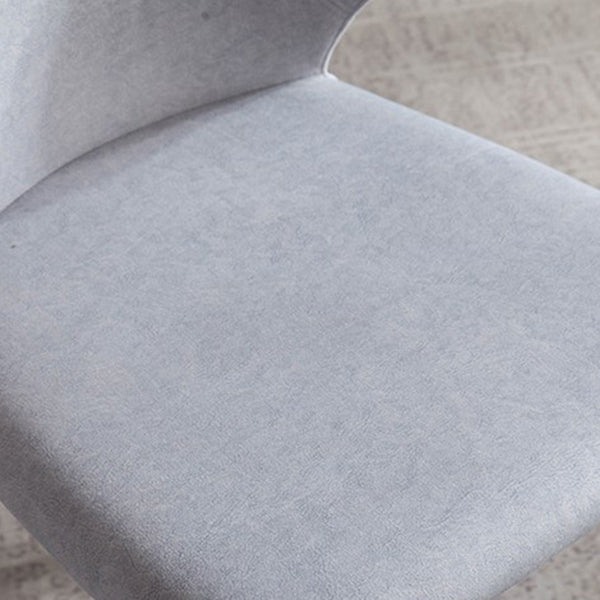 Contemporary Dining Chairs Armless Chair with Wooden Legs for Home