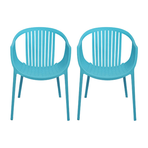 Contemporary Dining Chairs Arm Chair with Plastic Legs for Home
