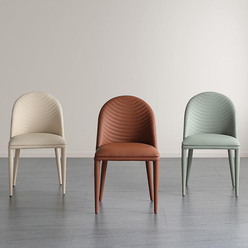 Parsons Dining Room Chair Upholstered Armless Dining Chairs for Home