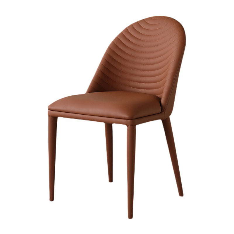 Parsons Dining Room Chair Upholstered Armless Dining Chairs for Home