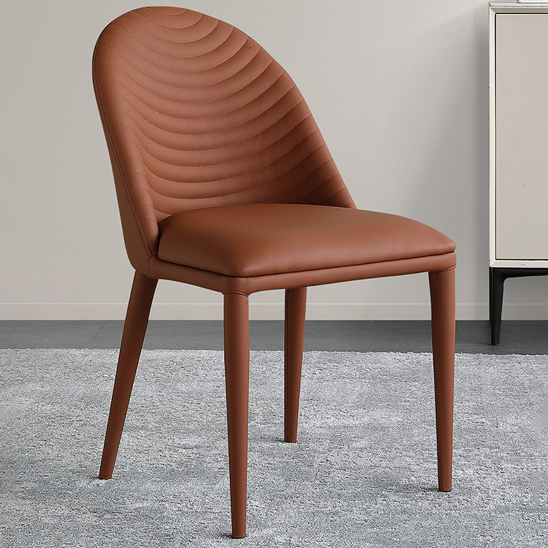 Parsons Dining Room Chair Upholstered Armless Dining Chairs for Home