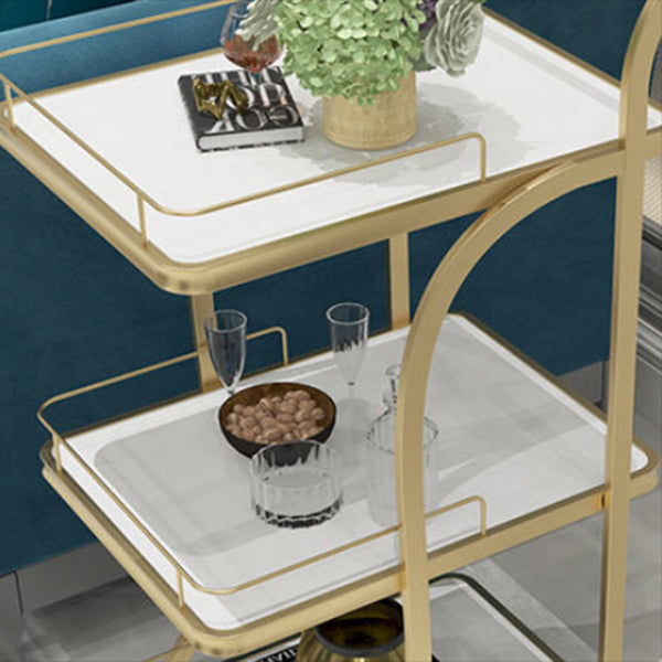 Contemporary Style Prep Table Stone Rolling Prep Table for Kitchen