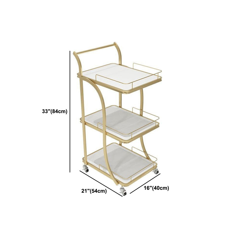 Contemporary Style Prep Table Stone Rolling Prep Table for Kitchen