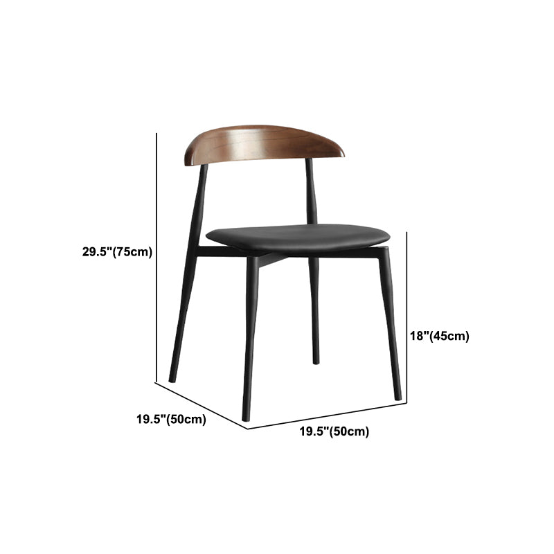 Modern Black Dining Set 1/2/5 Pieces Rectangle Indoor Wood Legs Dinette Set