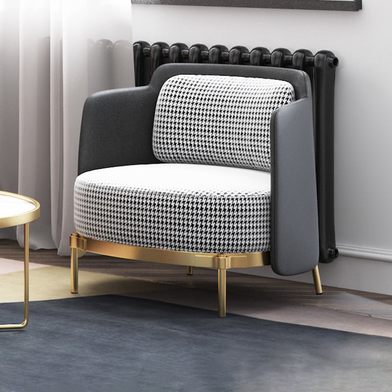 29.52" H Recessed Arm Sofa Contemporary Standard Sofa for Living Room