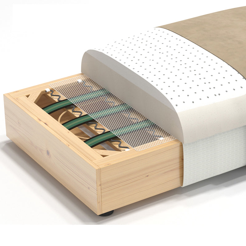 Faux Leather Square Arm Sofa with Chaise Modern Loose Back Sofa in Gray