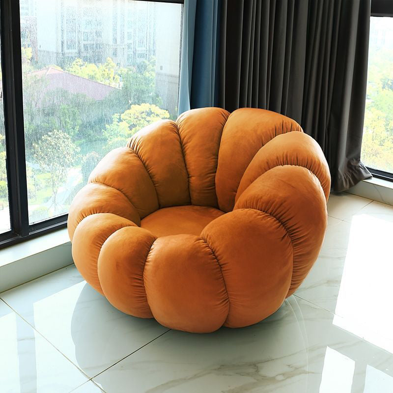 Modern Arm Chair, Wool Upholstered Fixed Back Accent Chair, 38.5"(W) X 39"(D) X 25.5"(H)