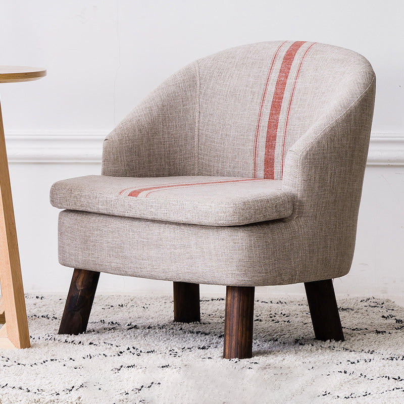 Barrel Chair 22.44" L x 14.96" W x 25.98" H Barrel Accent Chair for Living Room