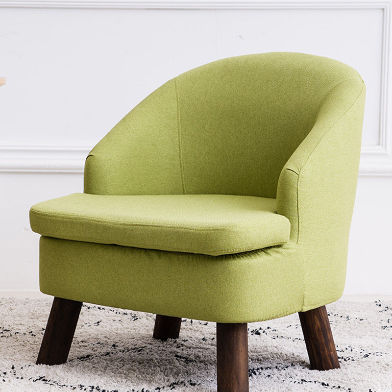 Barrel Chair 22.44" L x 14.96" W x 25.98" H Barrel Accent Chair for Living Room