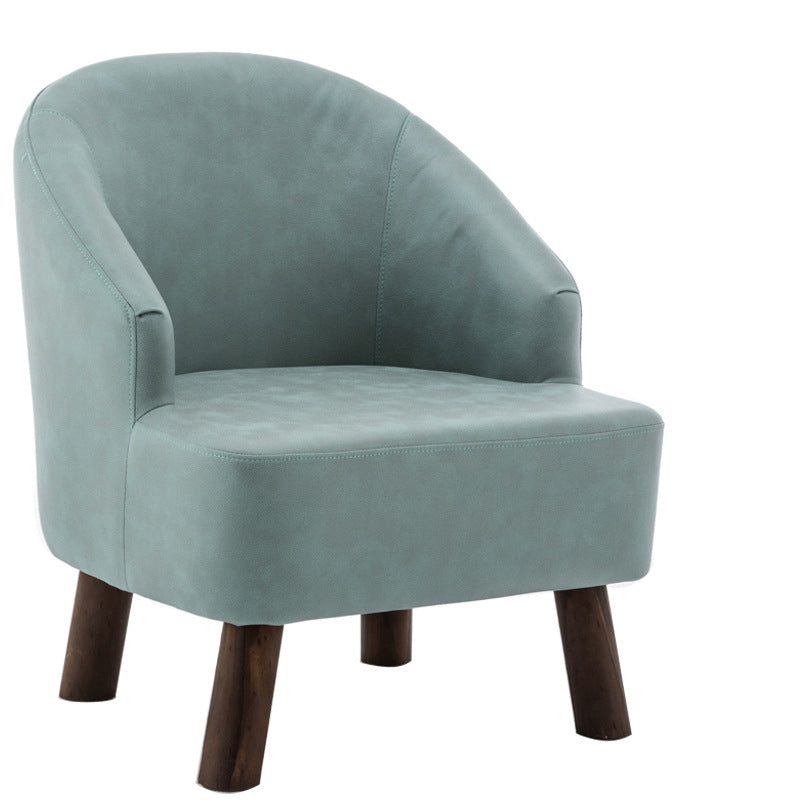 Barrel Chair 22.44" L x 14.96" W x 25.98" H Barrel Accent Chair for Living Room
