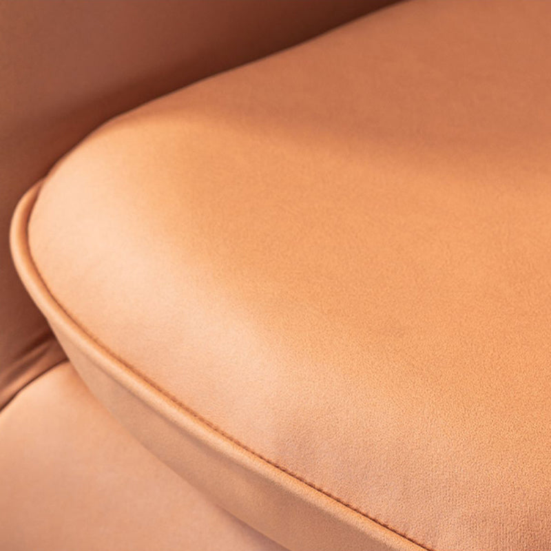 Faux Leather 31.5"W*27.5"D*35.4"H Armchair with Basic Four Legs for Bedroom