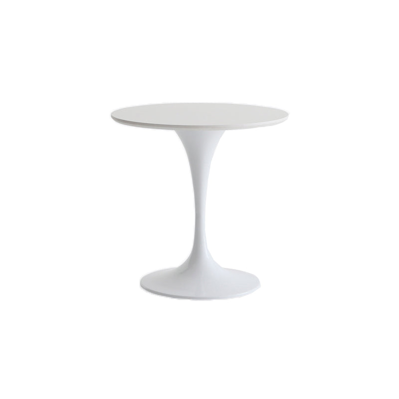 Modern Style with Pedestal Base Round Wooden Table Coffee Table