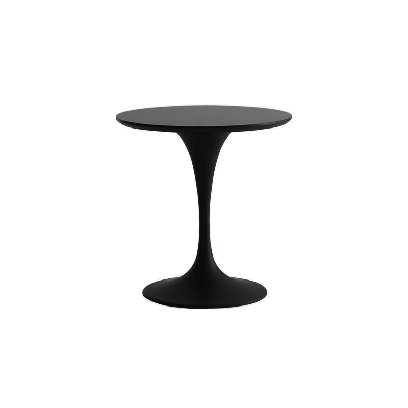 Modern Style with Pedestal Base Round Wooden Table Coffee Table