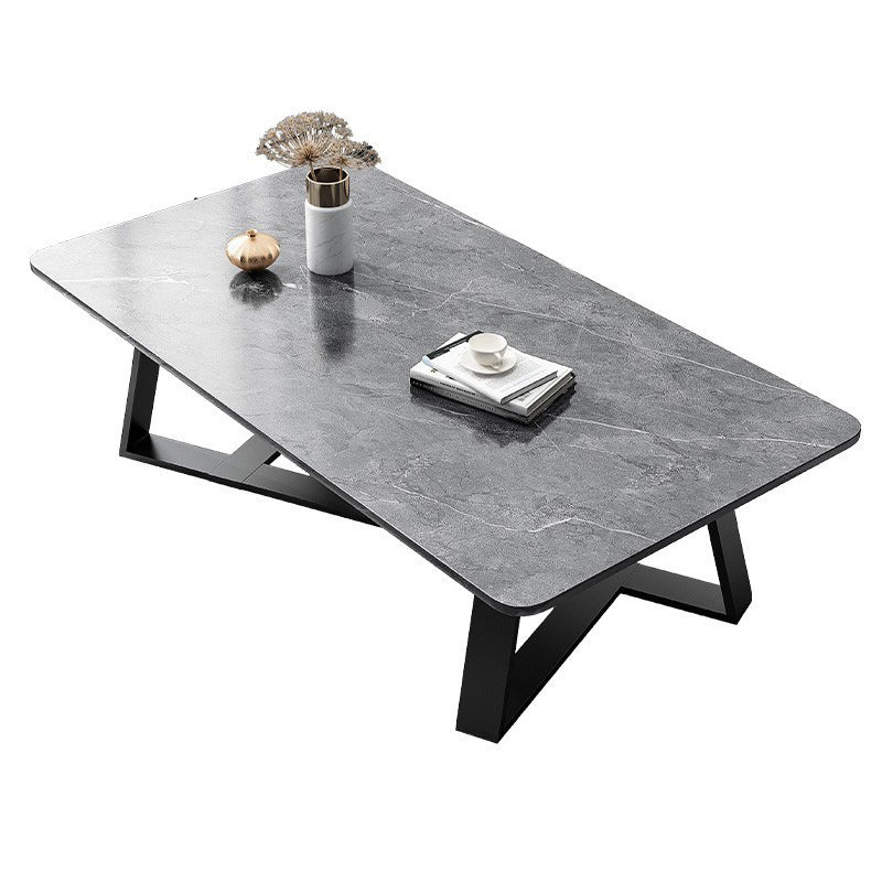 Rectangle Wooden Coffee Table Modern Coffee Table for Living Room