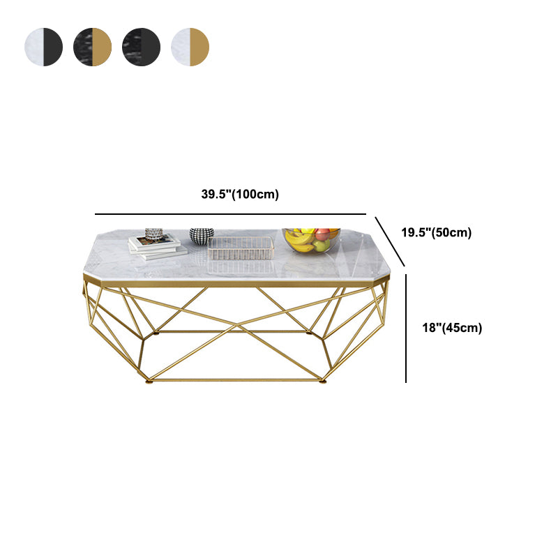 Frame Base Rectangular Modern Style Rock Plate Table Plate Metal Bottom Frame Coffee Table