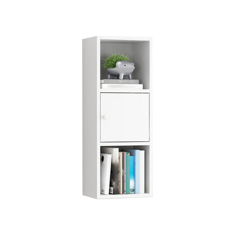 Scandinavian Manufactured Wood Floating Bookcase 9-inch Wide Bookshelf