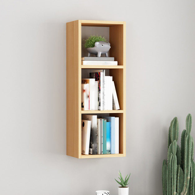 Scandinavian Manufactured Wood Floating Bookcase 9-inch Wide Bookshelf