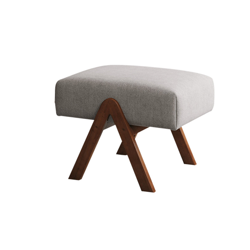 25.59"Wide Accent Chair Cotton Blend Lounge Chair with Sled Base and Pillow Back