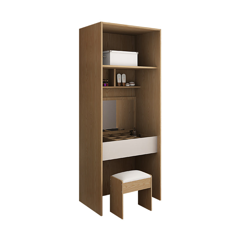 Engineered Wood Modern Wardrobe Closet Sliding Wardrobe Armoire