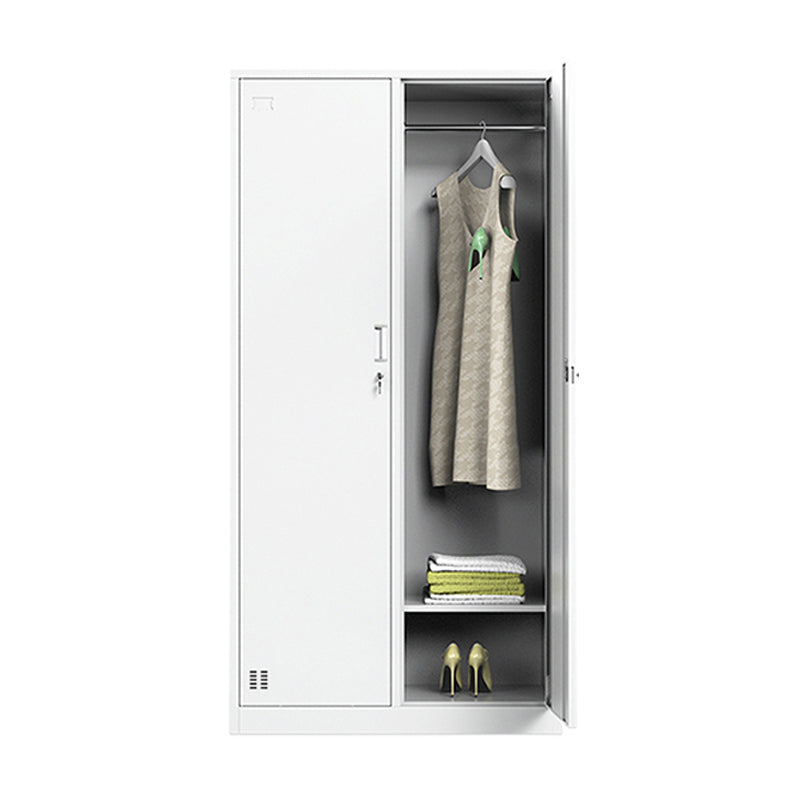 Steel Storage Cabinet for Bathroom Contemporary Cabinet with Hinged Door