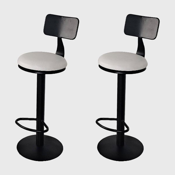 Glam Bar Stool and Table Set 1/2/3 Pcs Sintered Stone Bar Table with Adjustable Bar Stool